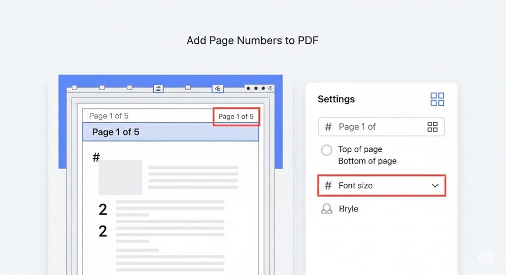 Add Page Numbers