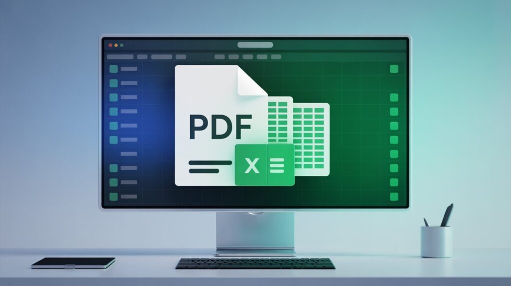 PDF To Excel