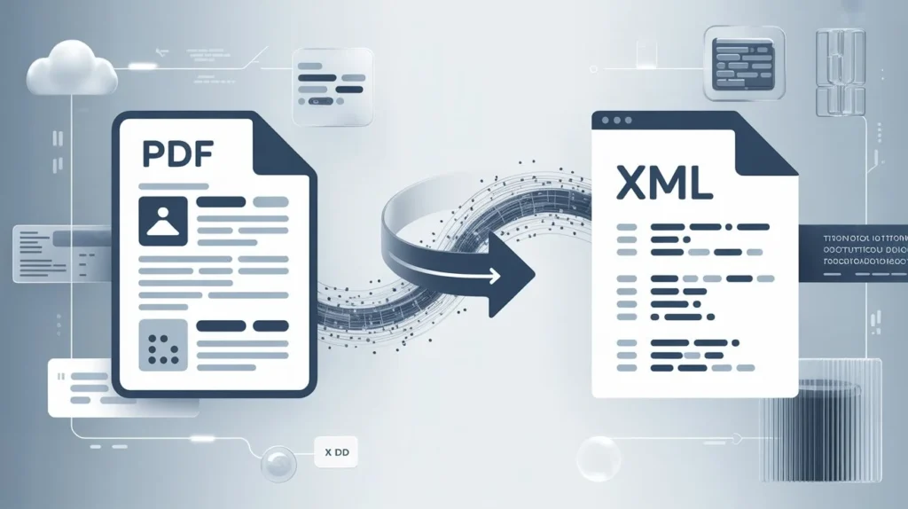 Free PDF to XML