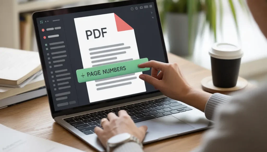Add Page Numbers to PDF