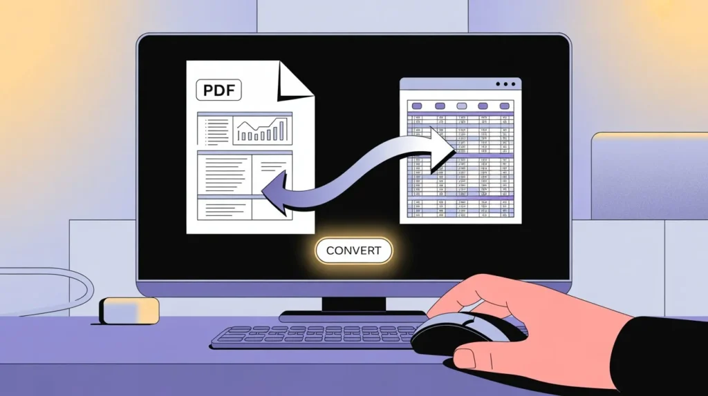 Convert PDF to CSV