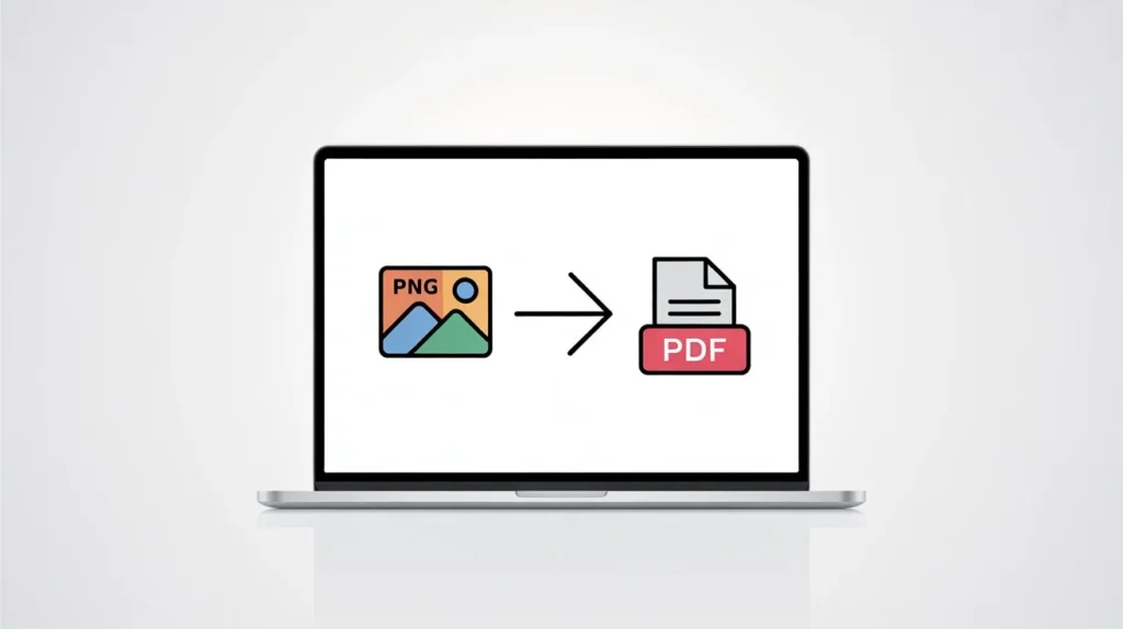 How to convert PNG to PDF online