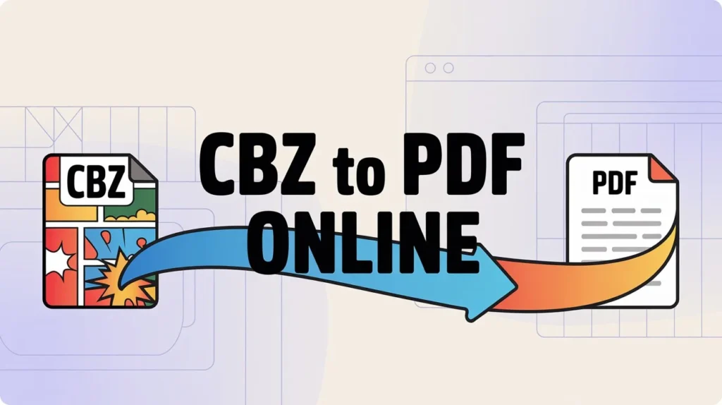 CBZ to PDF