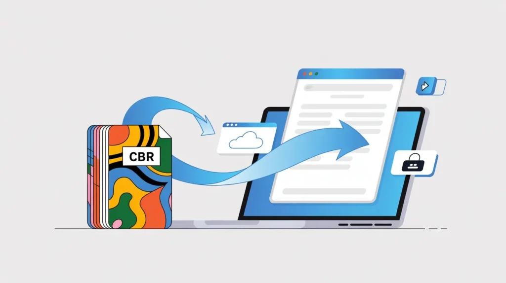 convert cbr to pdf online free using cbr to pdf converter tool