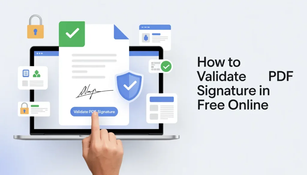 how to validate signature in pdf